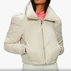 Ted Baker Avelee Padded Bomber Cream 
Jacket Size:1
